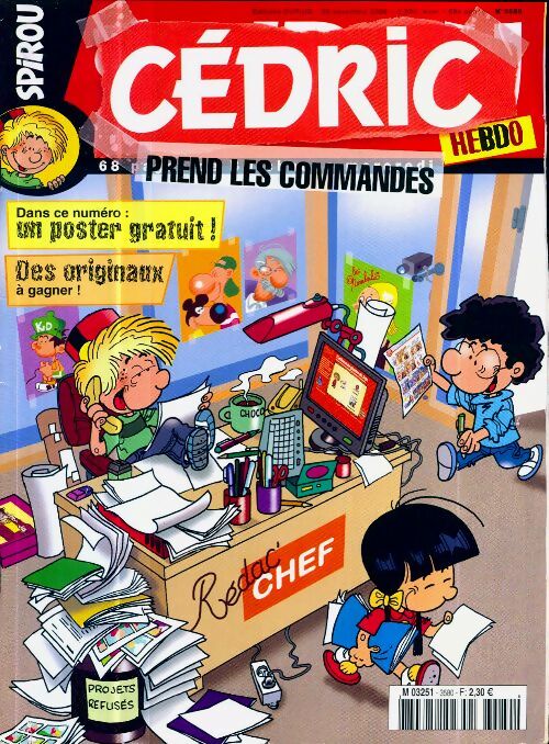Spirou n°3580 : Cédric - Collectif - Livre
