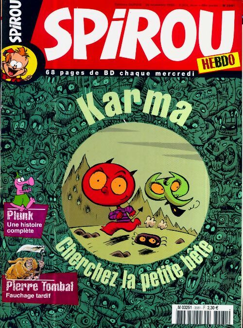Spirou n°3581 : Karma - Collectif - Livre