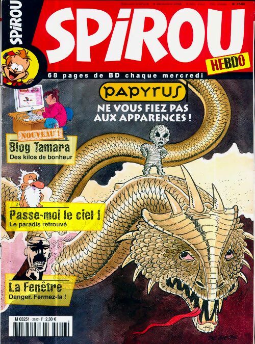 Spirou n°3582 : Papyrus - Collectif - Livre