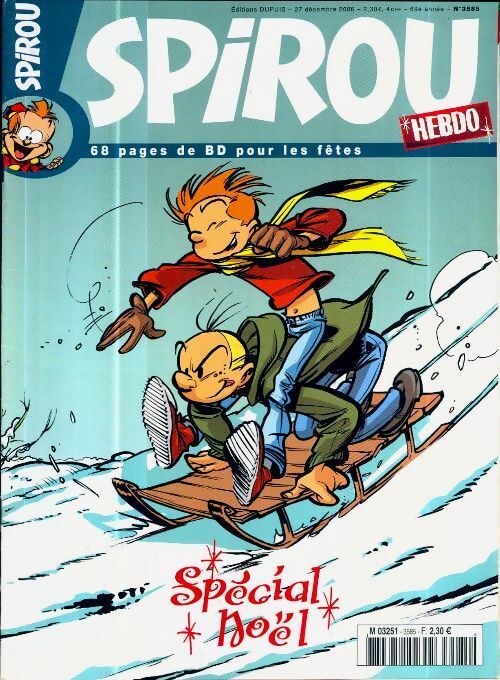 Spirou n°3585 : Spécial Noël - Collectif - Livre