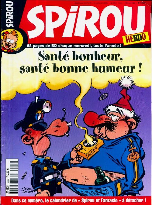 Spirou n°3586 : Santé bonheur, santé bonne humeur ! - Collectif - Livre