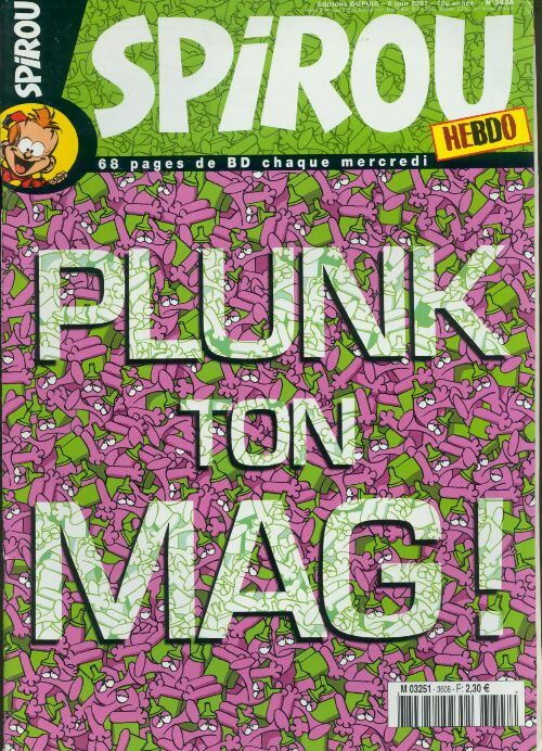 Spirou n°3608 : Plunk ton mag ! - Collectif - Livre