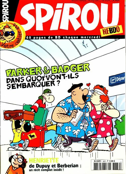 Spirou n°3620 : Parker & Badger - Collectif - Livre
