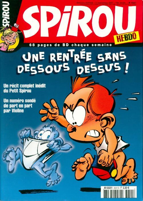 Spirou n°3621 : Une rentrée sans dessous dessus ! - Collectif - Livre
