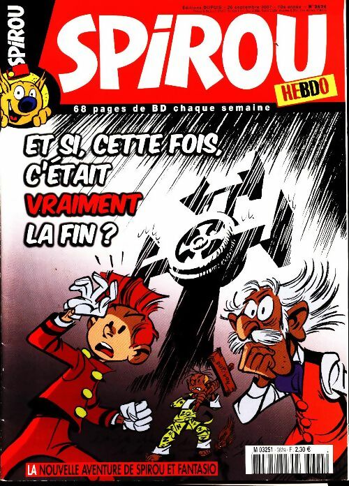 Spirou n°3624 : Et si, cette fois, c'était vraiment la fin ? - Collectif - Livre