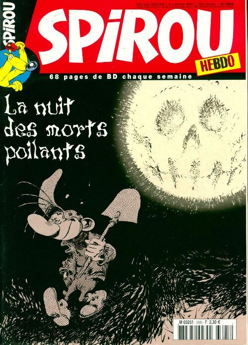 Spirou n°3625 : La nuit des morts poilants - Collectif - Livre