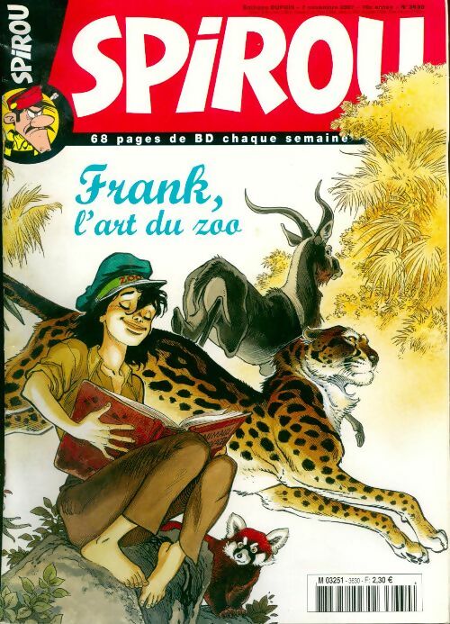 Spirou n°3630 : Franck, l'art du zoo - Collectif - Livre