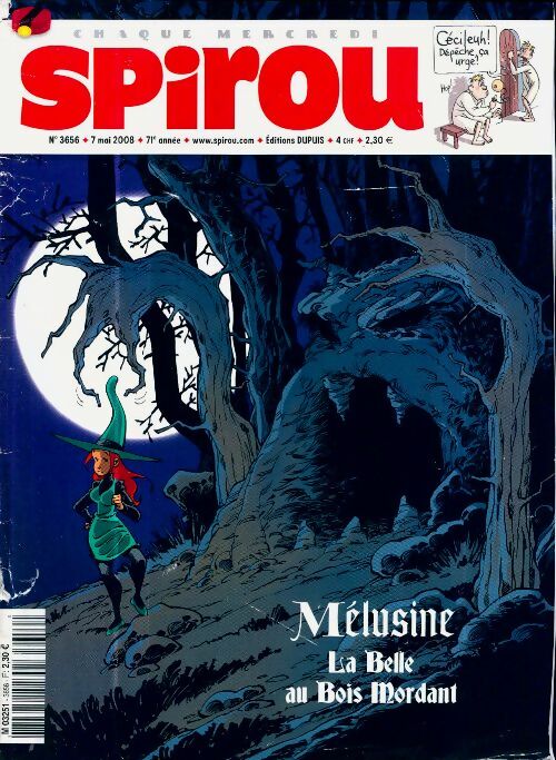 Spirou n°3656 : Mélusine la belle au bois dormant - Collectif - Livre