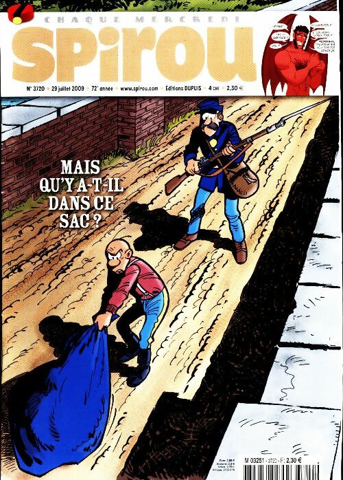 Spirou n°3720 : Mais qu'y a-t-il dans ce sac ? - Collectif - Livre