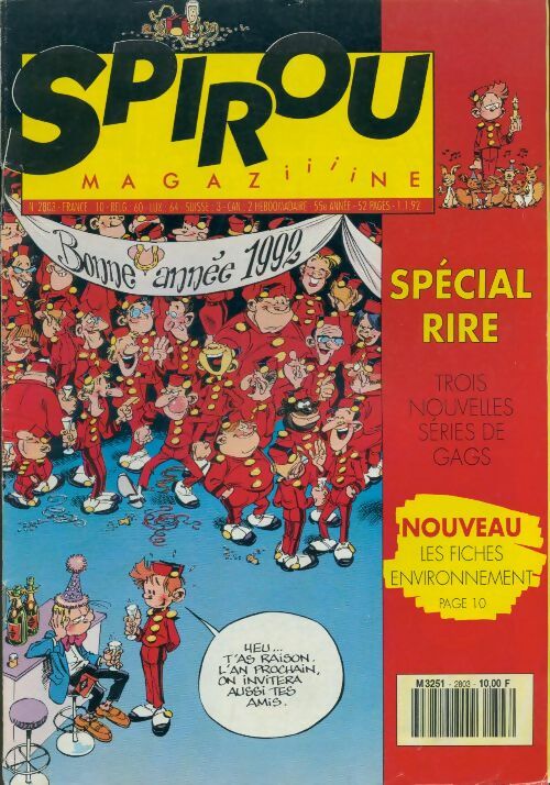 Spirou n°2803 : Spécial Rire - Collectif - Livre