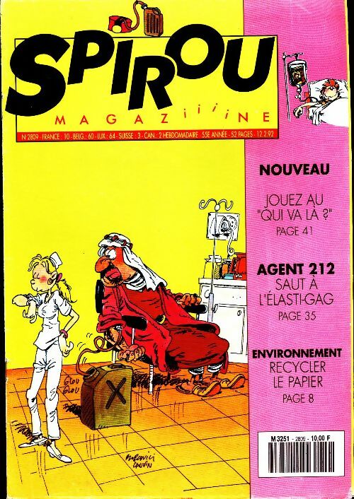 Spirou n°2809 : Jouez à qui va là ? - Collectif - Livre