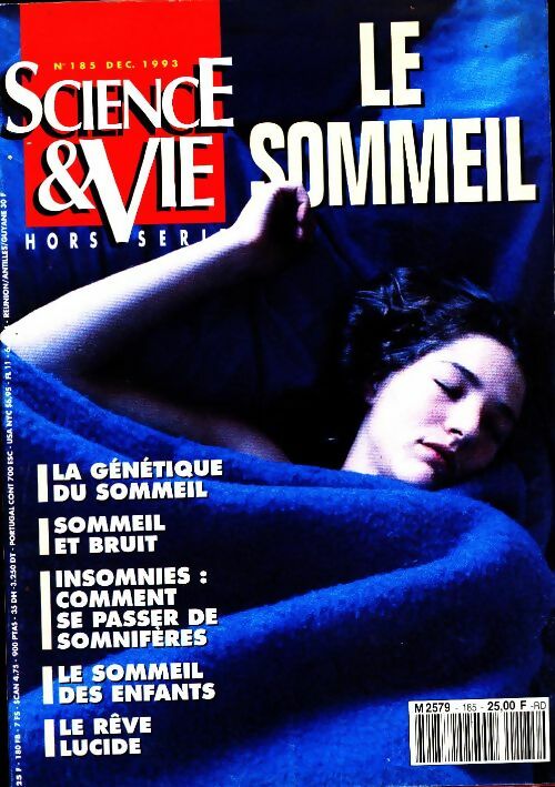 Science & vie Hors-série n°185 : Le sommeil - Collectif - Livre