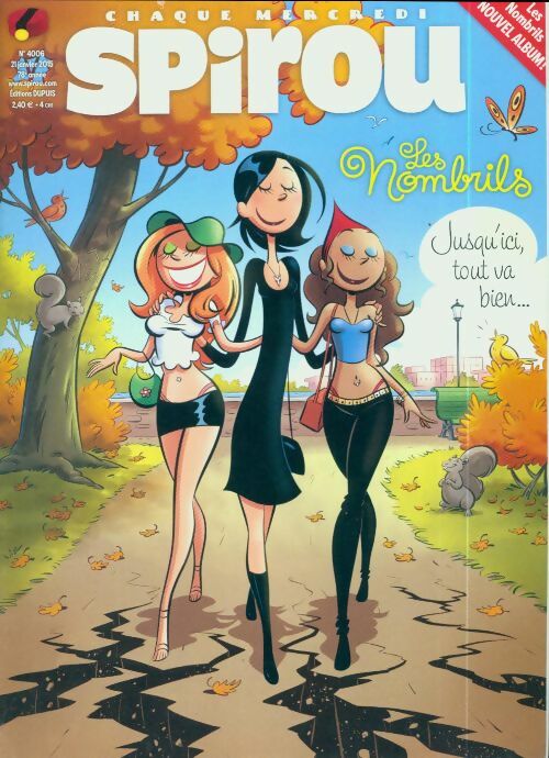 Spirou n°4006 : Les nombrils : jusqu'ici, tout va bien... - Collectif - Livre