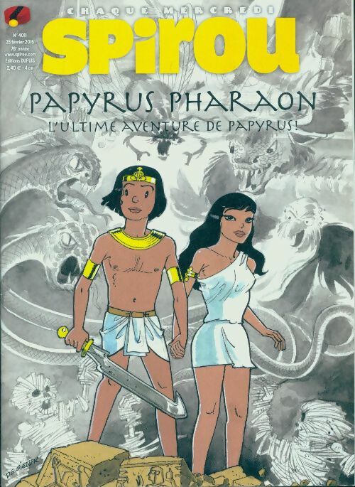 Spirou n°4011 : Papyrus pharaon - Collectif - Livre