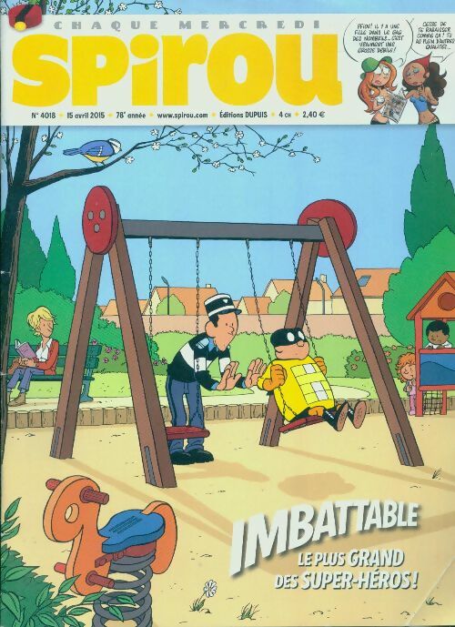 Spirou n°4018 : Imbattable - Collectif - Livre