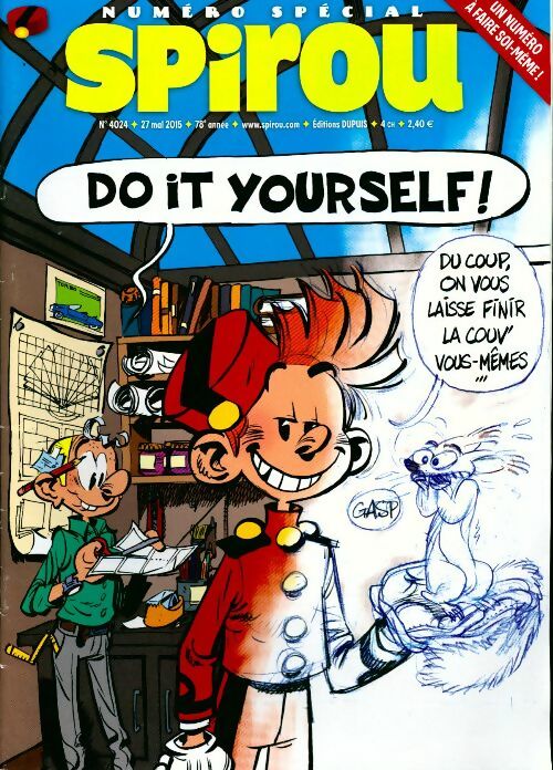 Spirou n°4024 : Do it yourself ! - Collectif - Livre