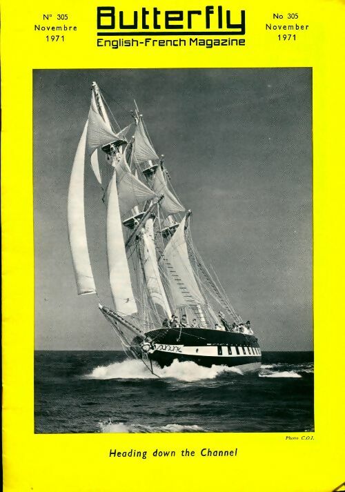 Butterfly n°305 : Heading down the Channel - Collectif - Livre