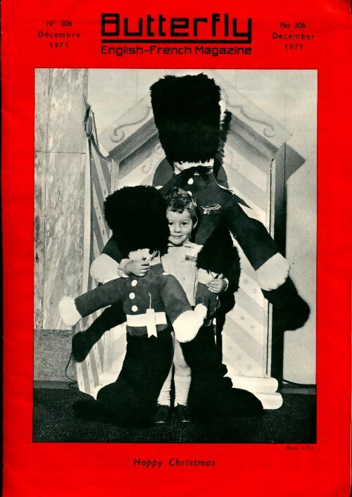 Butterfly n°306 : Happy Christmas - Collectif - Livre