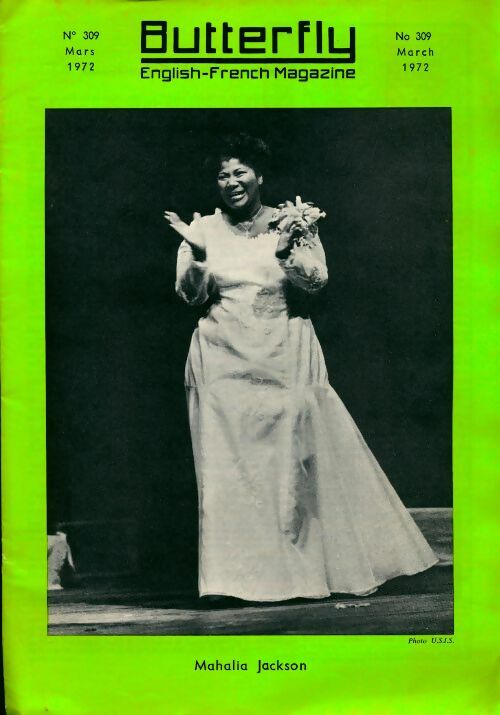 Butterfly n°309 : Mahalia Jackson - Collectif - Livre