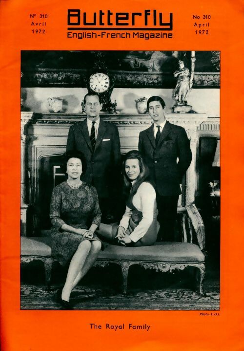 Butterfly n°310 : The Royal family - Collectif - Livre
