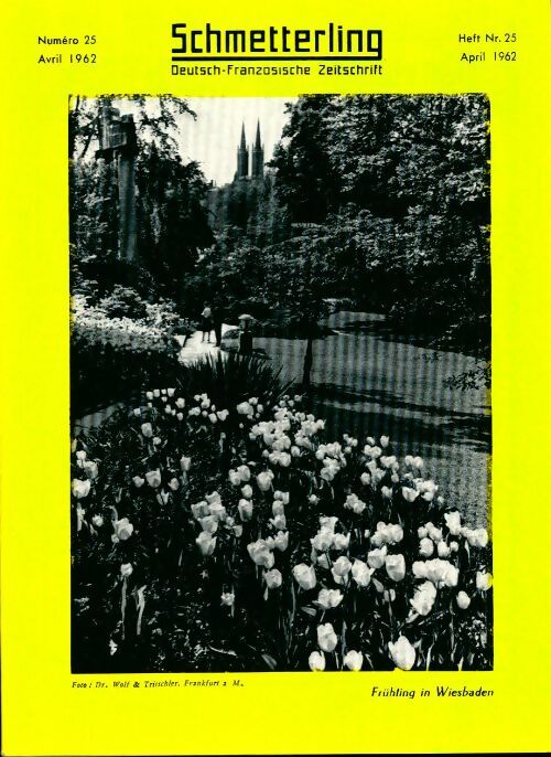 Schmetterling n°25 : Frühling in Wes - Collectif - Livre