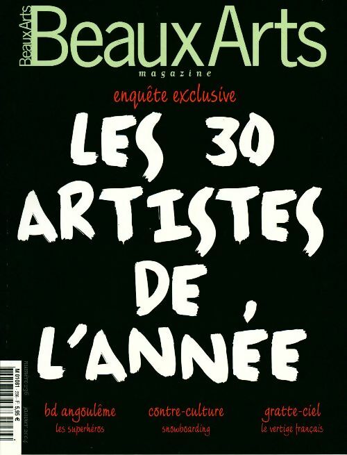 Beaux-Arts Magazine n°236 : Les 30 artistes de l'année - Collectif - Livre