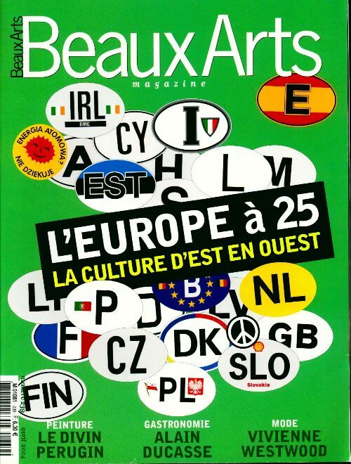 Beaux-Arts Magazine n°239 : L'Europe à 25. La culture d'est en ouest - Collectif - Livre