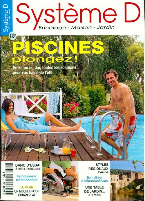 Système D n°702 : Piscines, plongez ! - Collectif - Livre