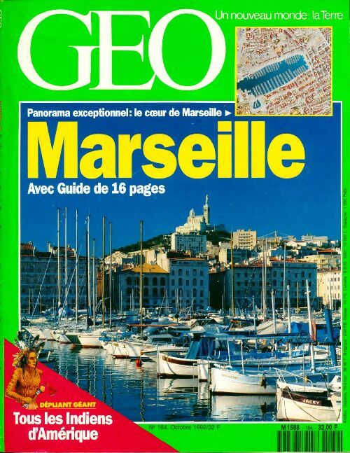 Géo n°164 : Marseille - Collectif - Livre