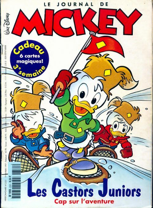 Le journal de Mickey n°2331 : Les castors juniors - Disney - Livre