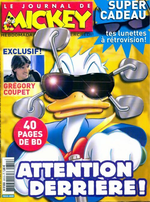 Le journal de Mickey n°2810 : Attention derrière ! - Disney - Livre
