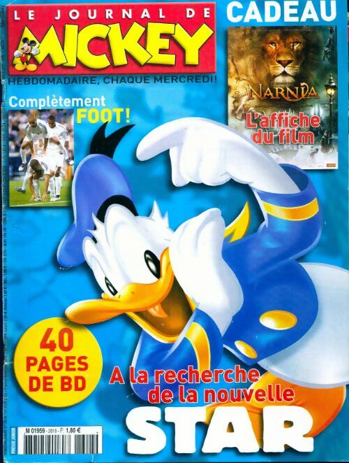 Le journal de Mickey n°2818 : A la recherche de la nouvelle star - Disney - Livre