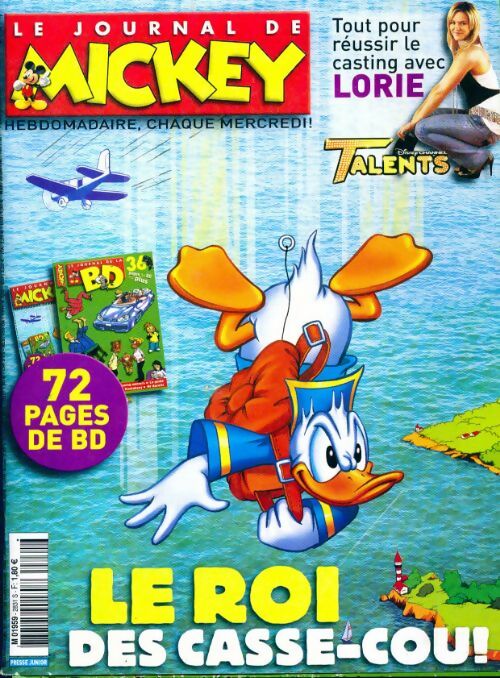 Le journal de Mickey n°2831 : Le roi des casse-cou - Disney - Livre