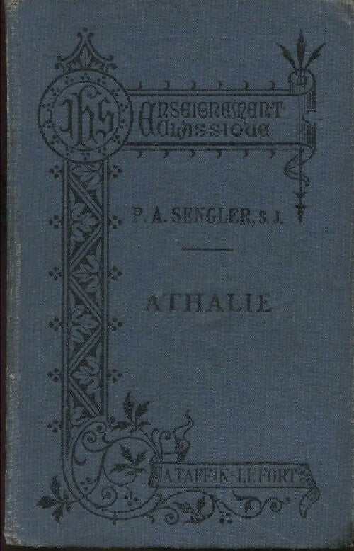 Athalie - Racine - Livre