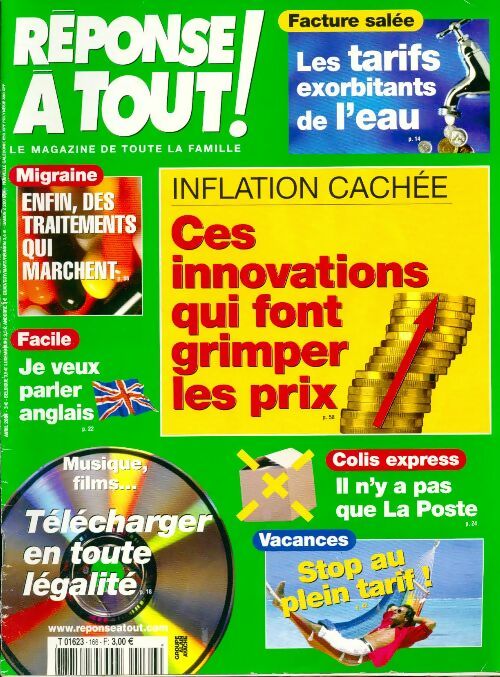 Réponse à tout ! n°166 : Ces innovations qui font grimper les prix - Collectif - Livre
