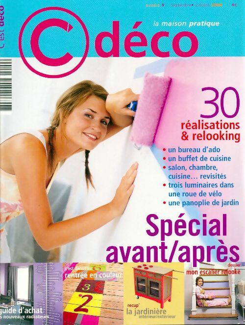 C déco n°9 : 30 réalisations & relooking - Collectif - Livre