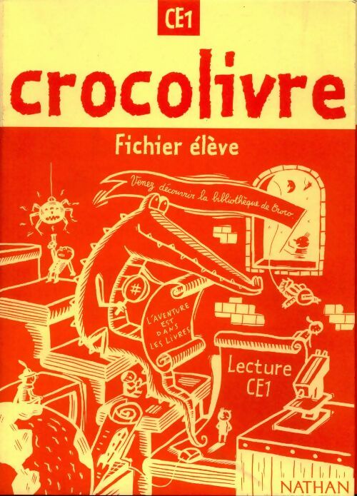 Crocolivre CE1 - Collectif - Livre