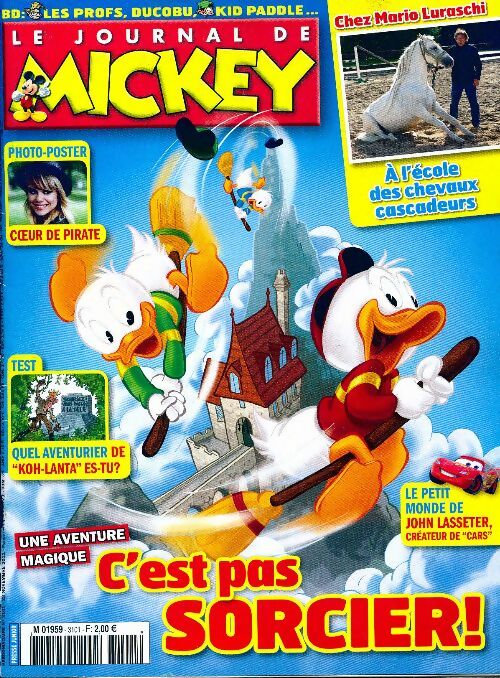 Le journal de Mickey n°3101 : C'est pas sorcier ! - Disney - Livre
