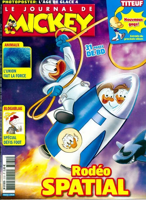 Le journal de Mickey n°3131 : Rodéo spatial - Disney - Livre
