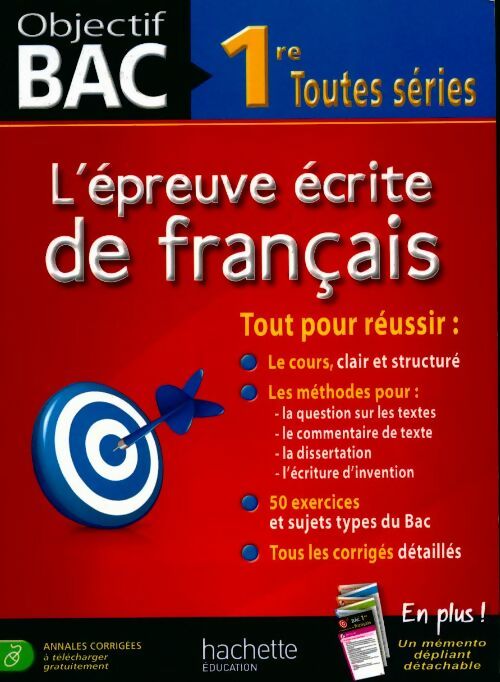 L'épreuve écrite de Français 1ères - Brigitte Réauté - Livre