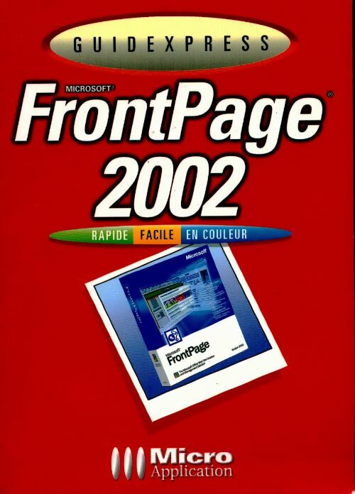 Frontpage 2002 - Michael Gradias - Livre
