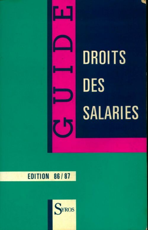 Droit des salariés - Collectif - Livre