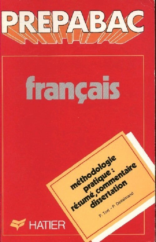 Français - Patrick Tort - Livre