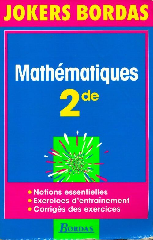 Mathématiques 2de - Michel Szwarcbaum - Livre