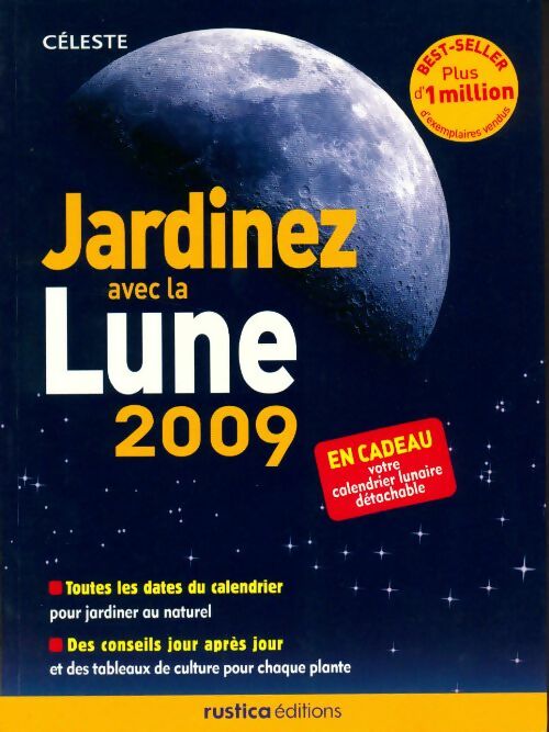 Jardinez avec la lune 2009 - Céleste - Livre