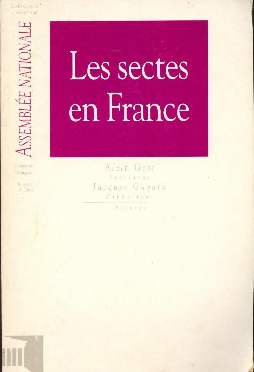 Les sectes en France - Collectif - Livre