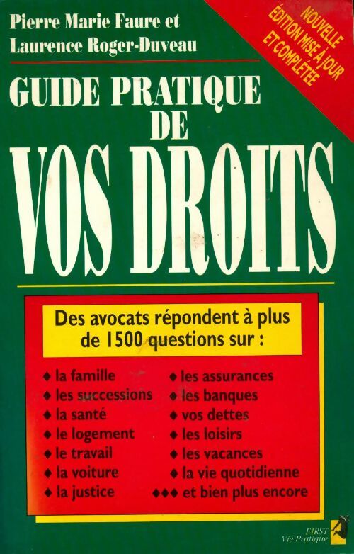 Guide pratique de vos droits - Collectif - Livre