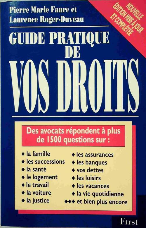 Guide pratique de vos droits - Collectif - Livre