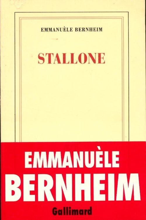 Stallone - Emmanuèle Bernheim - Livre