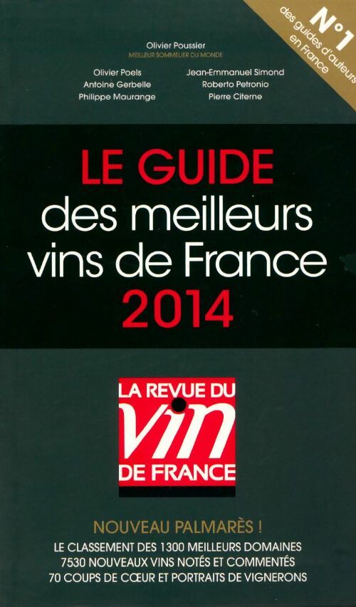 Le guide des meilleurs vins de France 2014 - Collectif - Livre